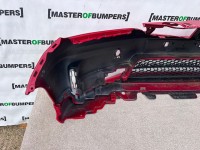 Honda Jazz Sport Mk2 Facelift 2010-2013 Front Bumper Red Genuine [g418]