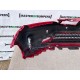 Honda Jazz Sport Mk2 Facelift 2010-2013 Front Bumper Red Genuine [g418]