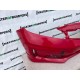 Honda Jazz Sport Mk2 Facelift 2010-2013 Front Bumper Red Genuine [g418]