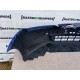 Honda Jazz Mk2 Lift 2010-2013 Front Bumper Blue No Fogs Genuine [g693]