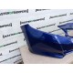 Honda Jazz Mk2 Lift 2010-2013 Front Bumper Blue No Fogs Genuine [g693]