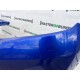 Honda Jazz Mk2 Lift 2010-2013 Front Bumper Blue No Fogs Genuine [g693]