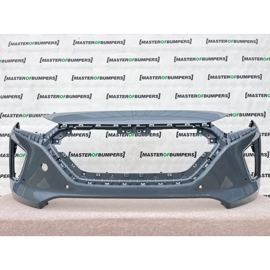 Hyundai Ioniq Hybrid Premium Lift 2020-2022 Front Bumper 4 Pdc Genuine [h465]