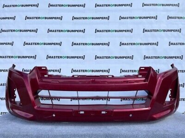 Isuzu D Max Rodeo Mk2 Face Lift 2016-2019 Front Bumper Pdc Holes Genuine [x64]