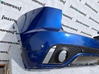 Jaguar E Pace R-dynamic Hse 2018-on Rear Bumper Blue 4 Pdc Genuine [p625]