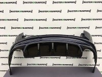 Jaguar Xfrs Xf-r-s Estate 2011-2015 Rear Bumper In Black Genuine [p10]