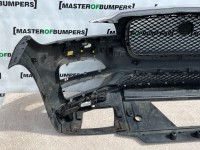 Jaguar F Pace Prestige/portfolio 2016-20 Front Bumper 6 Pdc + Jet Genuine [p905]