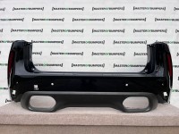 Jaguar F Pace Svr Hse Face Lift 2021-2024 Rear Bumper 6 Pdc Genuine [p291]