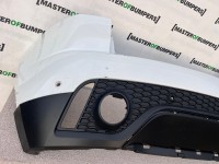 Jaguar E Pace Se Sport Suv 2018-2021 Rear Bumper White 4 Pdc Genuine [p364]