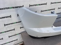 Jaguar E Pace Se Sport Suv 2018-2021 Rear Bumper White 4 Pdc Genuine [p364]