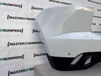 Jaguar E Pace Se Sport Suv 2018-2021 Rear Bumper White 4 Pdc Genuine [p364]