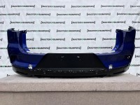 Jaguar I Pace Electric 2018 - 2022 Rear Bumper Blue 6 Pdc Genuine [p823]