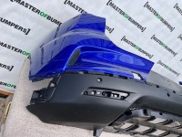 Jaguar I Pace Electric 2018 - 2022 Rear Bumper Blue 6 Pdc Genuine [p823]