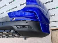 Jaguar I Pace Electric 2018 - 2022 Rear Bumper Blue 6 Pdc Genuine [p823]