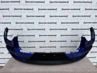 Jaguar I Pace Electric 2018 - 2022 Rear Bumper Blue 6 Pdc Genuine [p823]