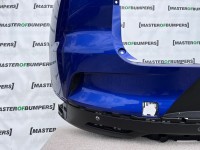 Jaguar I Pace Electric 2018 - 2022 Rear Bumper Blue 6 Pdc Genuine [p823]