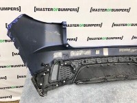 Jaguar E Pace Se 2018-on Rear Bumper In Blue With Diffuser Genuine [p222]