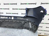 Jaguar E Pace Se 2018-on Rear Bumper In Blue With Diffuser Genuine [p222]