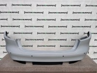 Jaguar Xe S Hse Saloon 2015-2019 Rear Bumper White 6 Pdc Genuine [p169]