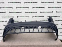 Jaguar F Pace R Dynamic Hse Lift 2021-2024 Rear Bumper 4 Pdc Genuine [p352]