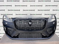 Jaguar F Pace Svr Hse Lift Suv 2021-2024 Front Bumper 6 Pdc Genuine [p394]