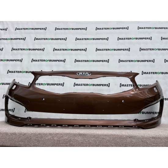 Kia Ceed Proceed Hatch Mk2 Lif 2015-2018 Front Bumper 6 Pdc +jets Genuine [k443]