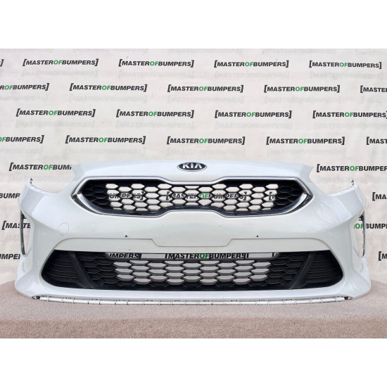 Kia Ceed Mk3 Hatchback Sportwagon 2019-2021 Front Bumper No Pdc Genuine [k453]