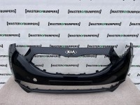 Kia Venga Mpv Hatchback Lift 2015-2019 Front Bumper Black Genuine [k465]