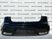 Kia Rio Hatchback Mk3 2011-2015 Rear Bumper In Black No Pdc Genuine [k242]