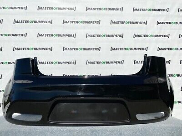 Kia Rio Hatchback Mk3 2011-2015 Rear Bumper In Black No Pdc Genuine [k242]