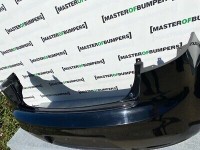 Kia Rio Hatchback Mk3 2011-2015 Rear Bumper In Black No Pdc Genuine [k242]