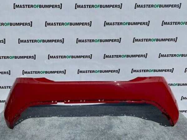 Lancia Y Ypsilon 2012-2016 Rear Bumper In Red Genuine [f600]