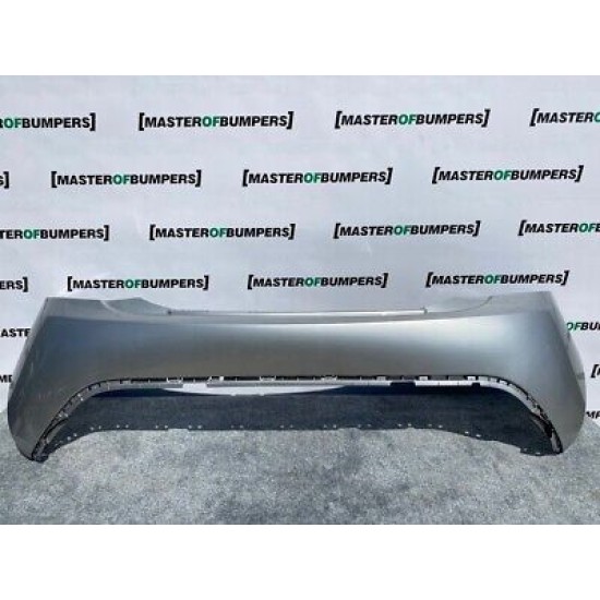 Lancia Y Ypsilon 2012-2016 Rear Bumper In Silver Genuine [f603]