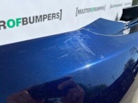 Lancia Y Ypsilon 2012-2016 Rear Bumper In Blue Genuine [f601]