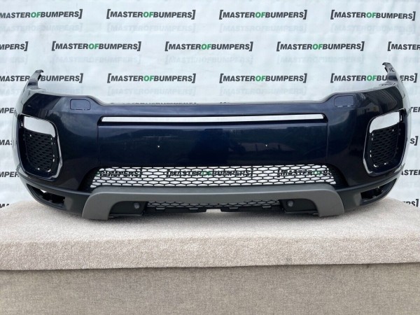 Land Rover Evoque Se 2015-2018 Front Bumper No Pdc + Jets Genuine [p42]