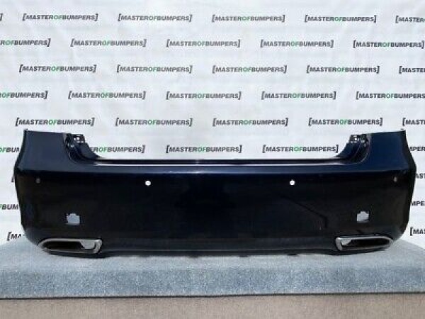 Lexus Ls Mk4 2006-2009 Rear Bumper In Blue With Exhaust Tips Genuine [t132]