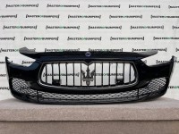 Maserati Ghibli Saloon 2014-2017 Front Bumper 6 Pdc Grille Genuine [p246]