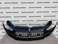 Maserati Ghibli Saloon 2014-2017 Front Bumper 6 Pdc Grille Genuine [p246]