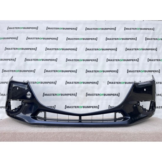 Mazda 3 Sport Hatchback Mk3 Lift 2016-2018 Front Bumper 4 Pdc Genuine [g430]