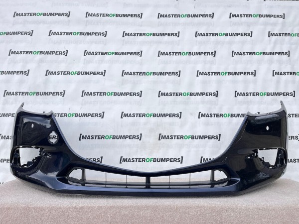 Mazda 3 Sport Hatchback Mk3 Lift 2016-2018 Front Bumper 4 Pdc Genuine [g430]