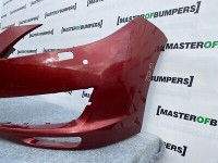 Mazda 6 Mk2 2007-2009 Front Bumper In Red Jets And Pdc Holes Genuine [g152]