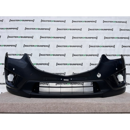 Mazda Cx-5 Cx5 Mk1 2012-2016 Front Bumper 4 Pdc No Jets Genuine [g476]