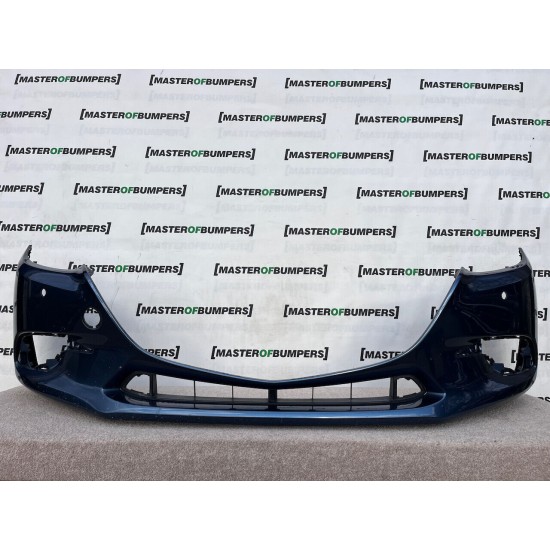 Mazda 3 Sport Hatchback Mk3 Lift 2016-2018 Front Bumper 4 Pdc Genuine [g485]