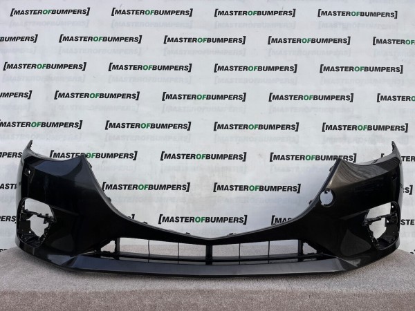 Mazda 3 Skyactiv Saloon Estate Mk3 2013-2016 Front Bumper No Pdc Genuine [g491]