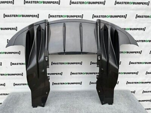 Mclaren 570s 570gt 2015-2020 Rear Bumper Diffuser Grey Genuine 2 Piece