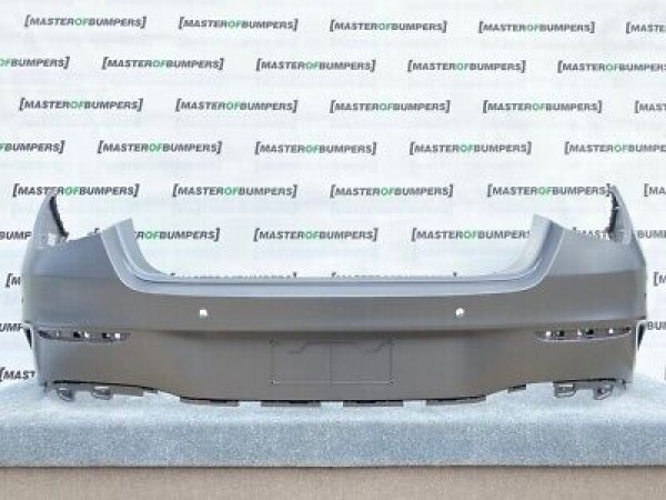 Mercedes Cla Amg A118 2019-2021 Rear Bumper In Grey 6 X Pdc Genuine [e393]