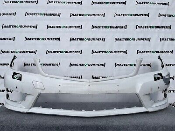 Mercedes C Class Amg A204 Face Lift 2011-2014 Front Bumper 6 Pdc Genuine [e577]