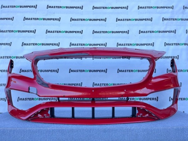 Mercedes Cla Amg A117 Face Lifting 2016-2019 Front Bumper 6 Pdc Genuine [e477]