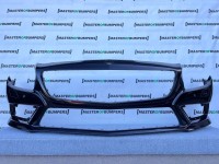 Mercedes Sl Amg Sport A231 2012-2015 Front Bumper Black 6 Pdc Genuine [e89]