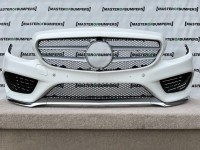 Mercedes C Class Amg Sport A205 2015-2018 Front Bumper 6 Pdc Genuine [e895]